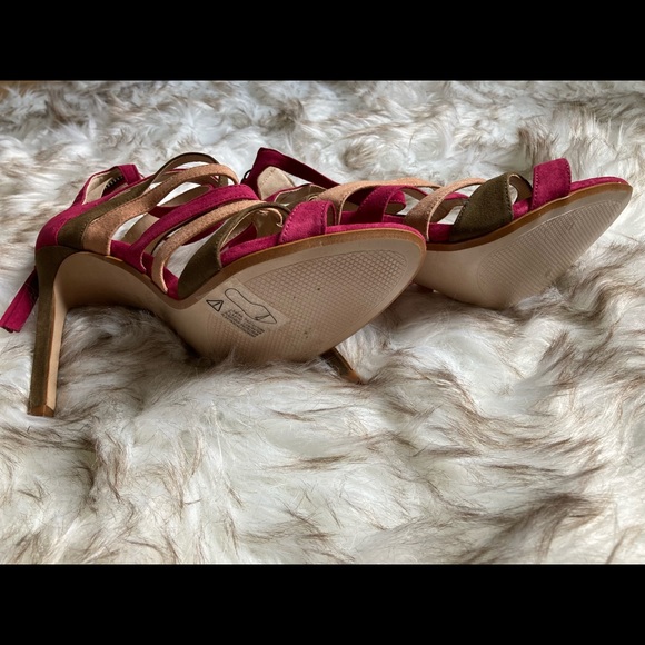 Zara Multi Color Heels - Picture 4 of 4